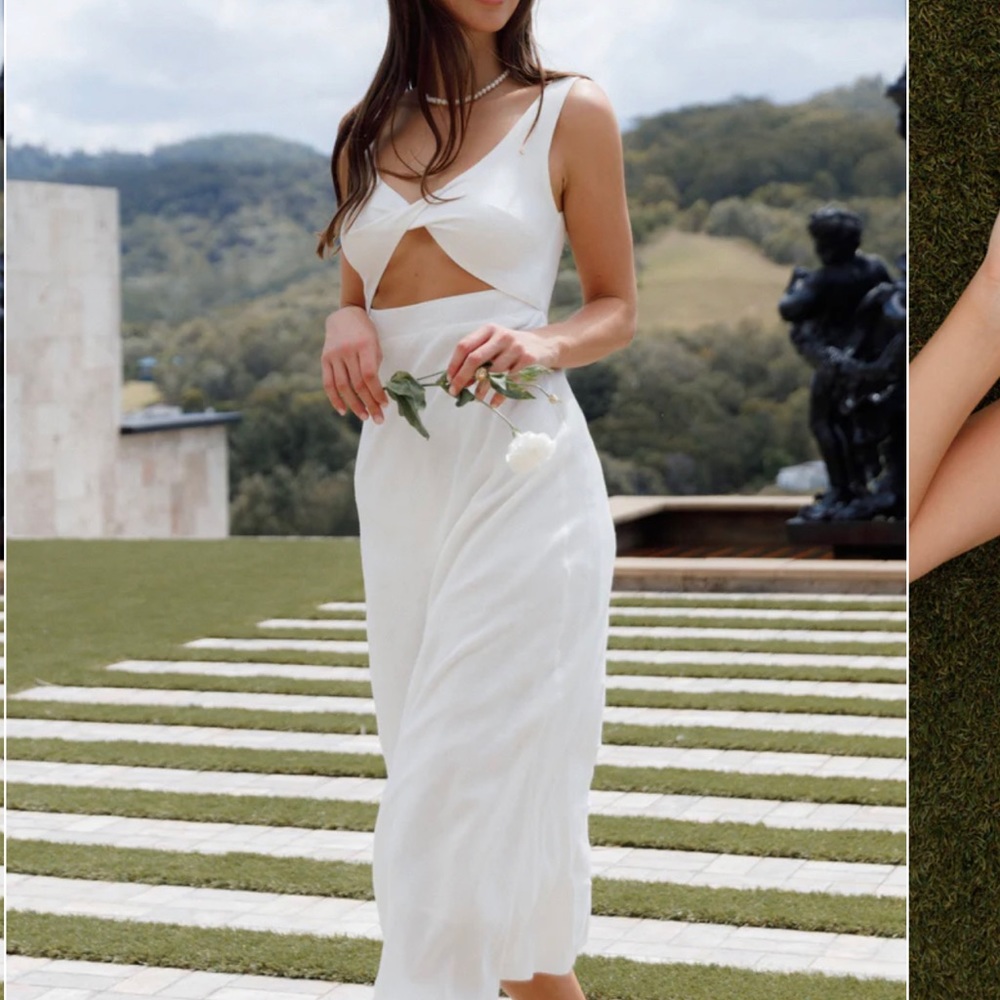 Petal and Pup white Apollo dress
